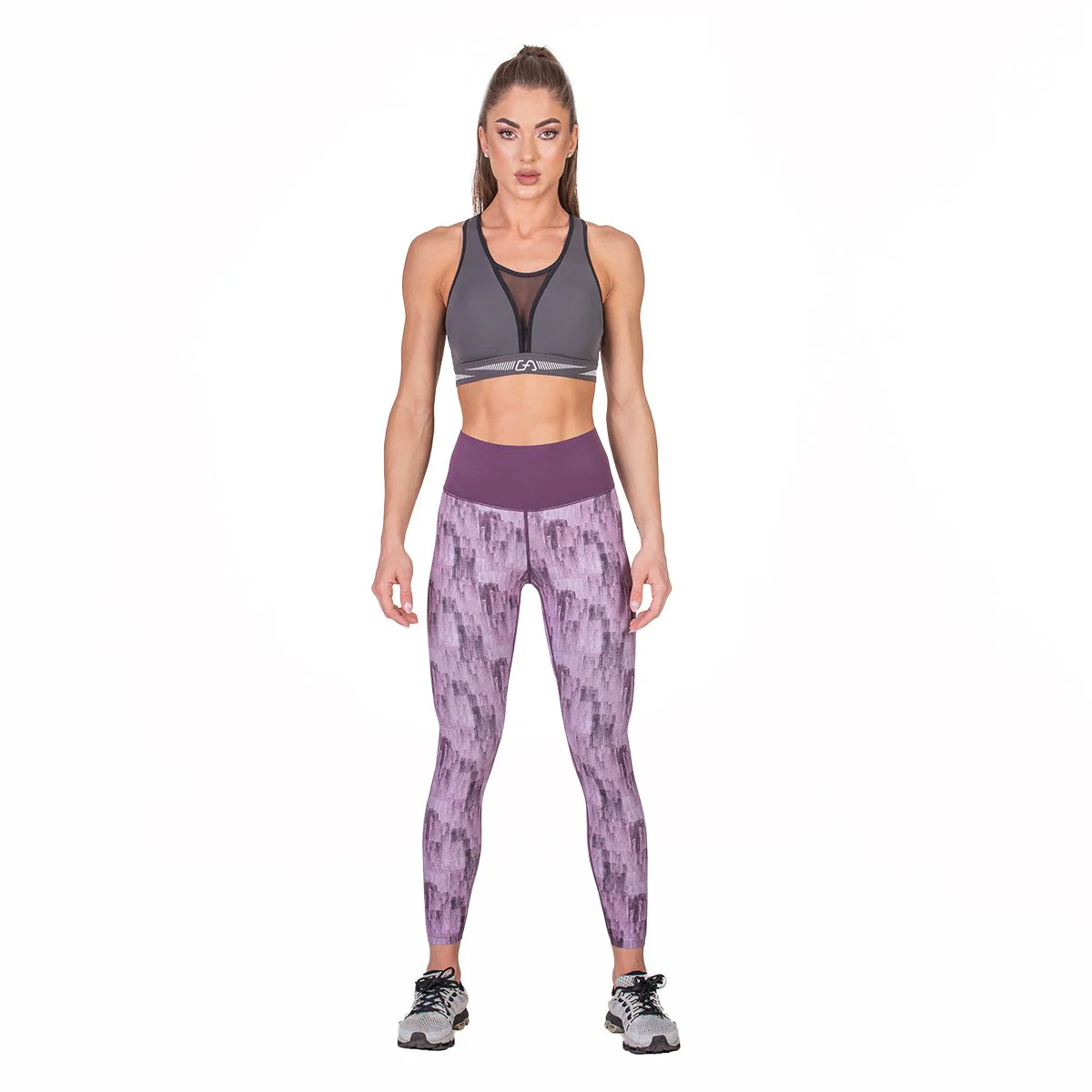 Activewear Quantum Mirac Leggings Painting Print Reversible for Women - Image 12