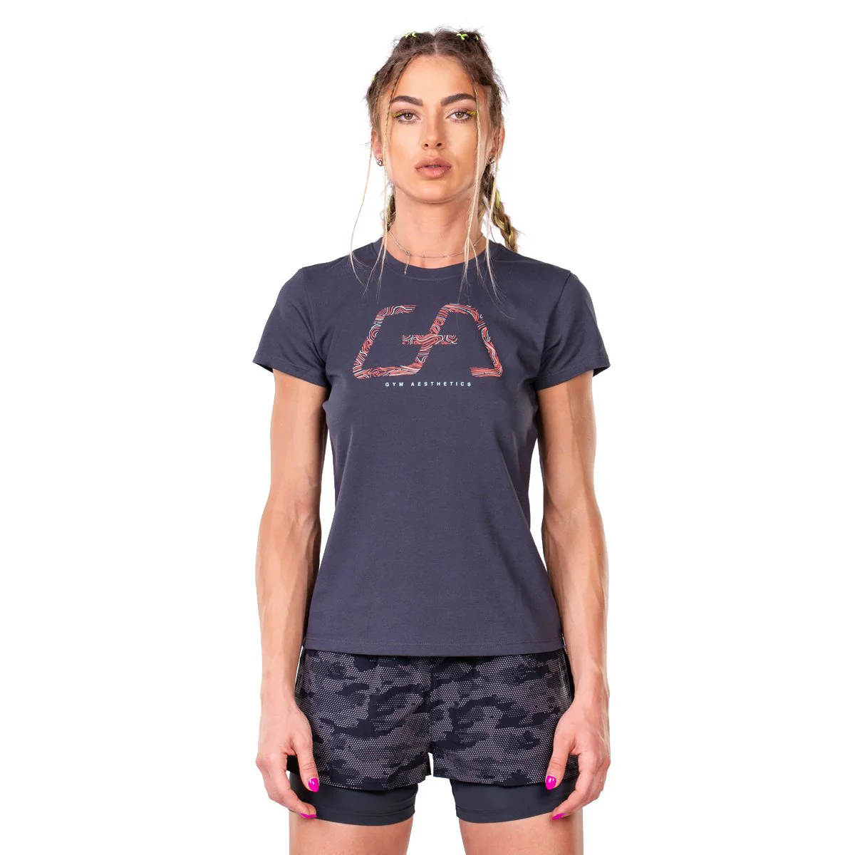 Activewear Coolever Cotton Touch Loose-Fit T-Shirt for Women - Image 11
