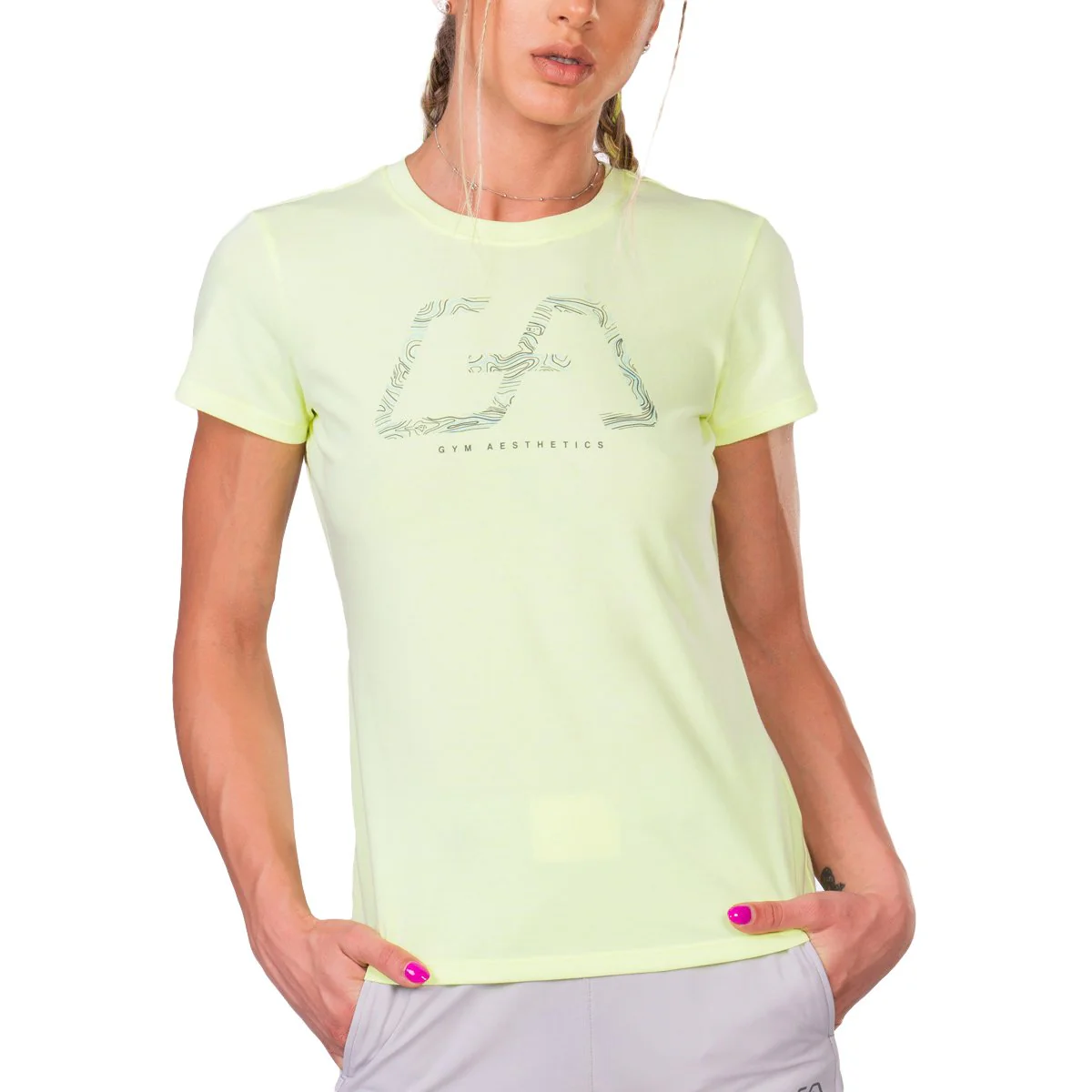 Activewear Coolever Cotton Touch Loose-Fit T-Shirt for Women - Image 15