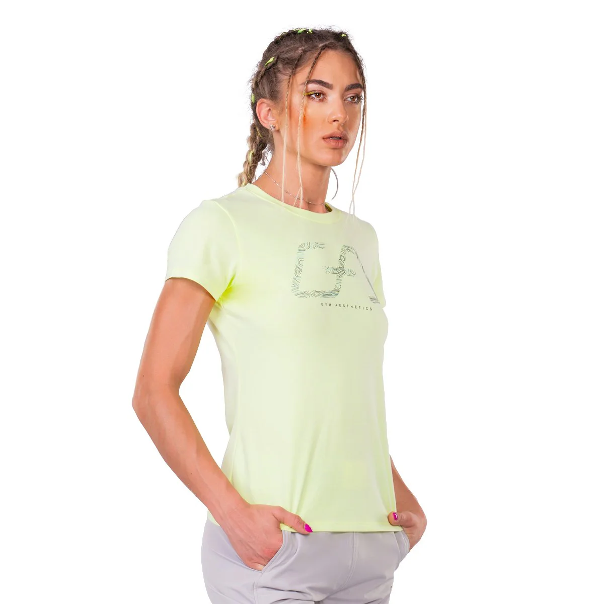 Activewear Coolever Cotton Touch Loose-Fit T-Shirt for Women - Image 16