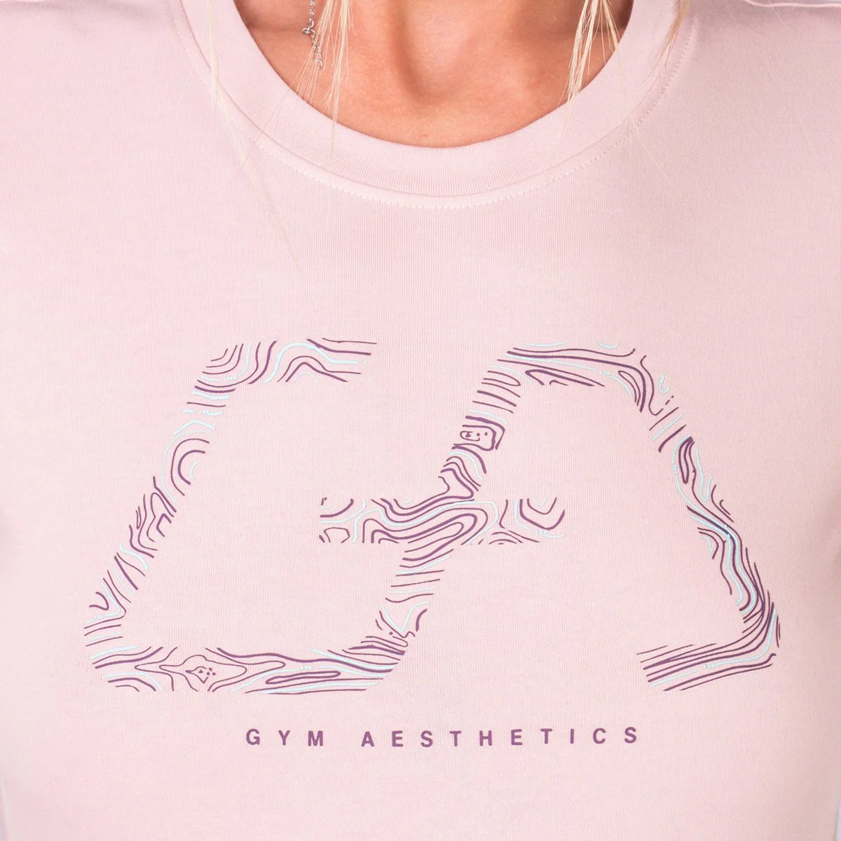 Activewear Coolever Cotton Touch Loose-Fit T-Shirt for Women - Image 6