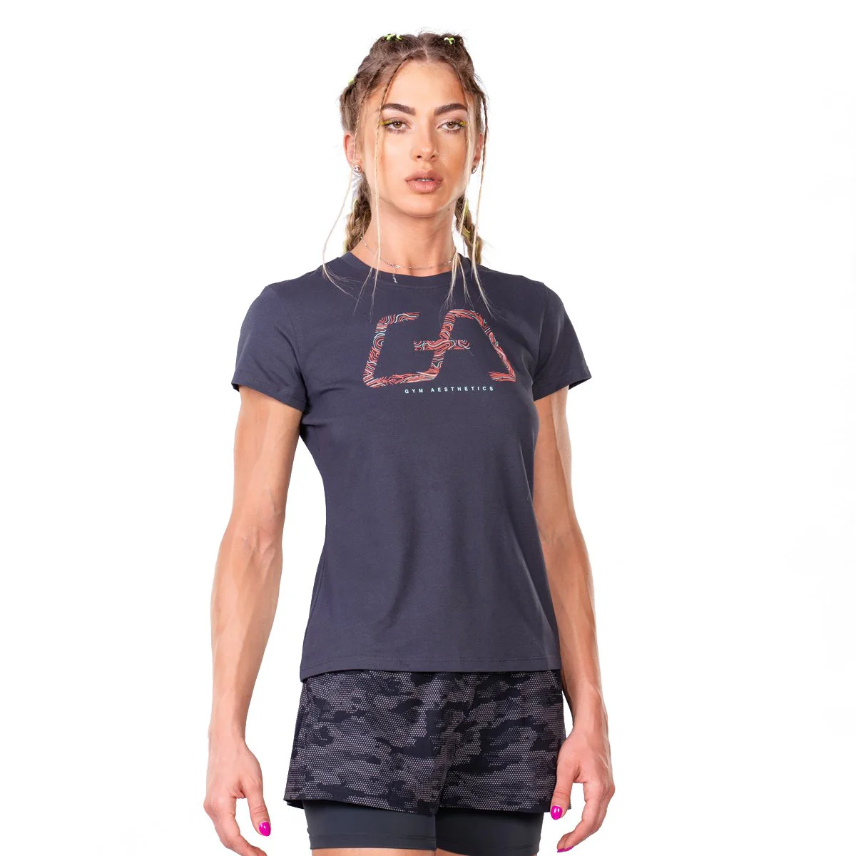 Activewear Coolever Cotton Touch Loose-Fit T-Shirt for Women - Image 9