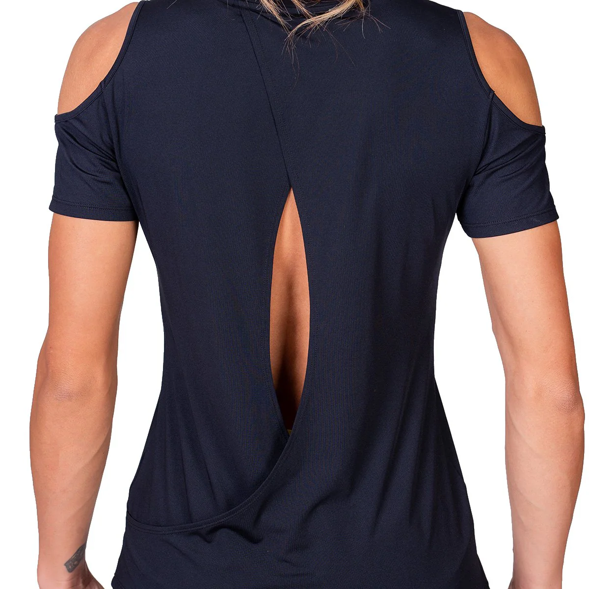 Athleisure Cold shoulder Fashion T-Shirt for Women - Image 7