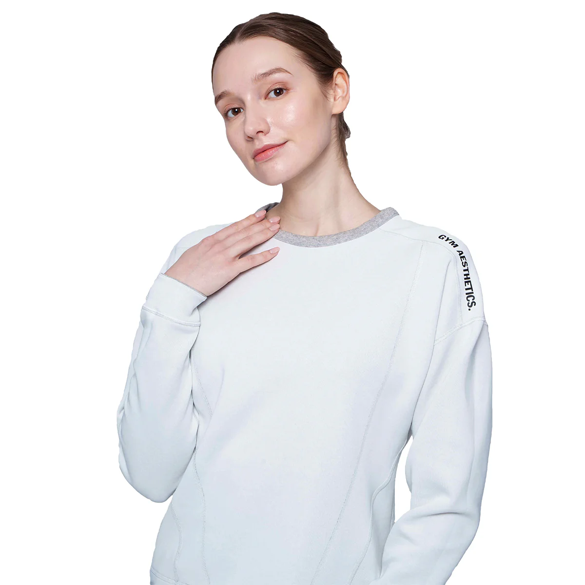 Athleisure Reversible Sweatshirt Pique for Women - Image 12
