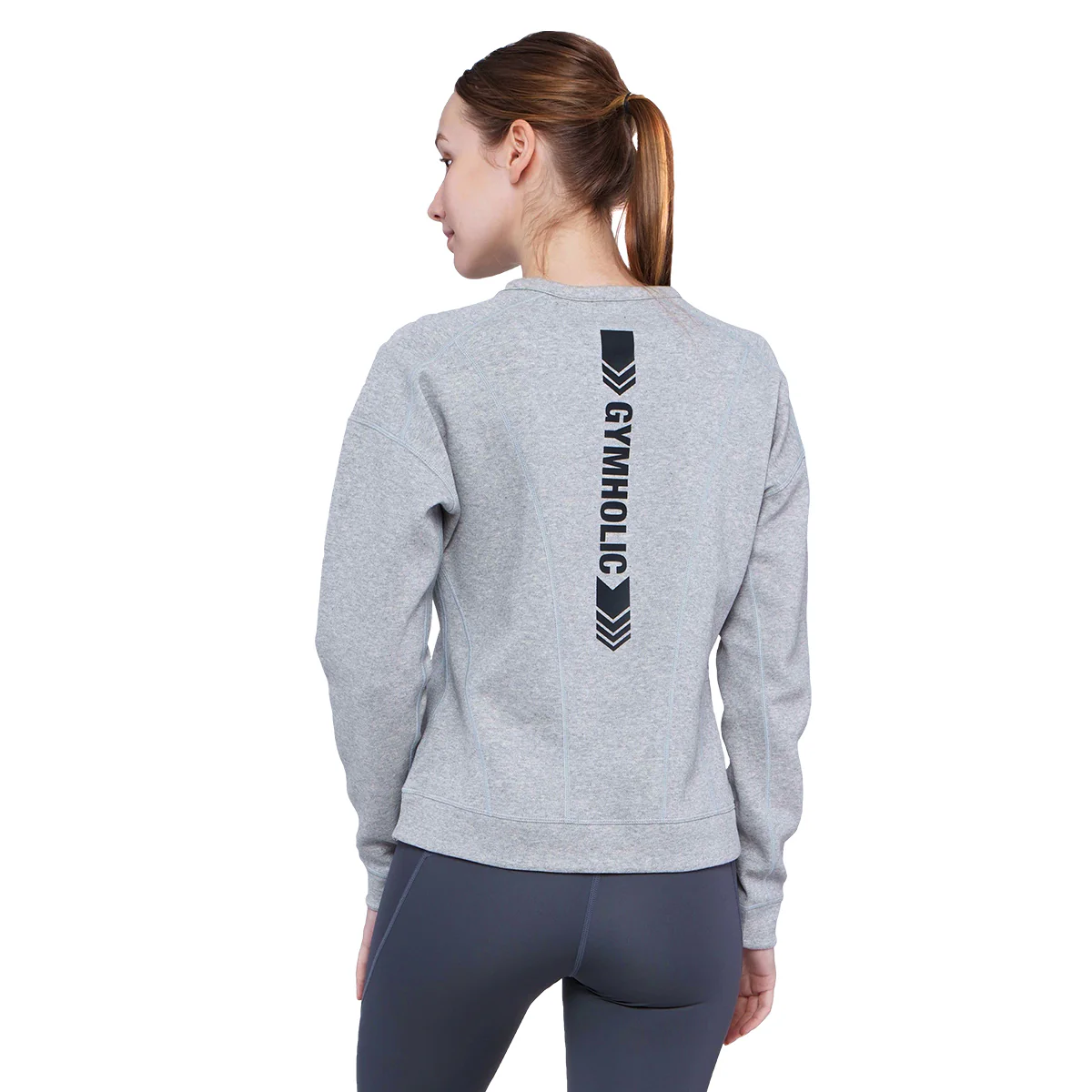 Athleisure Reversible Sweatshirt Pique for Women - Image 3