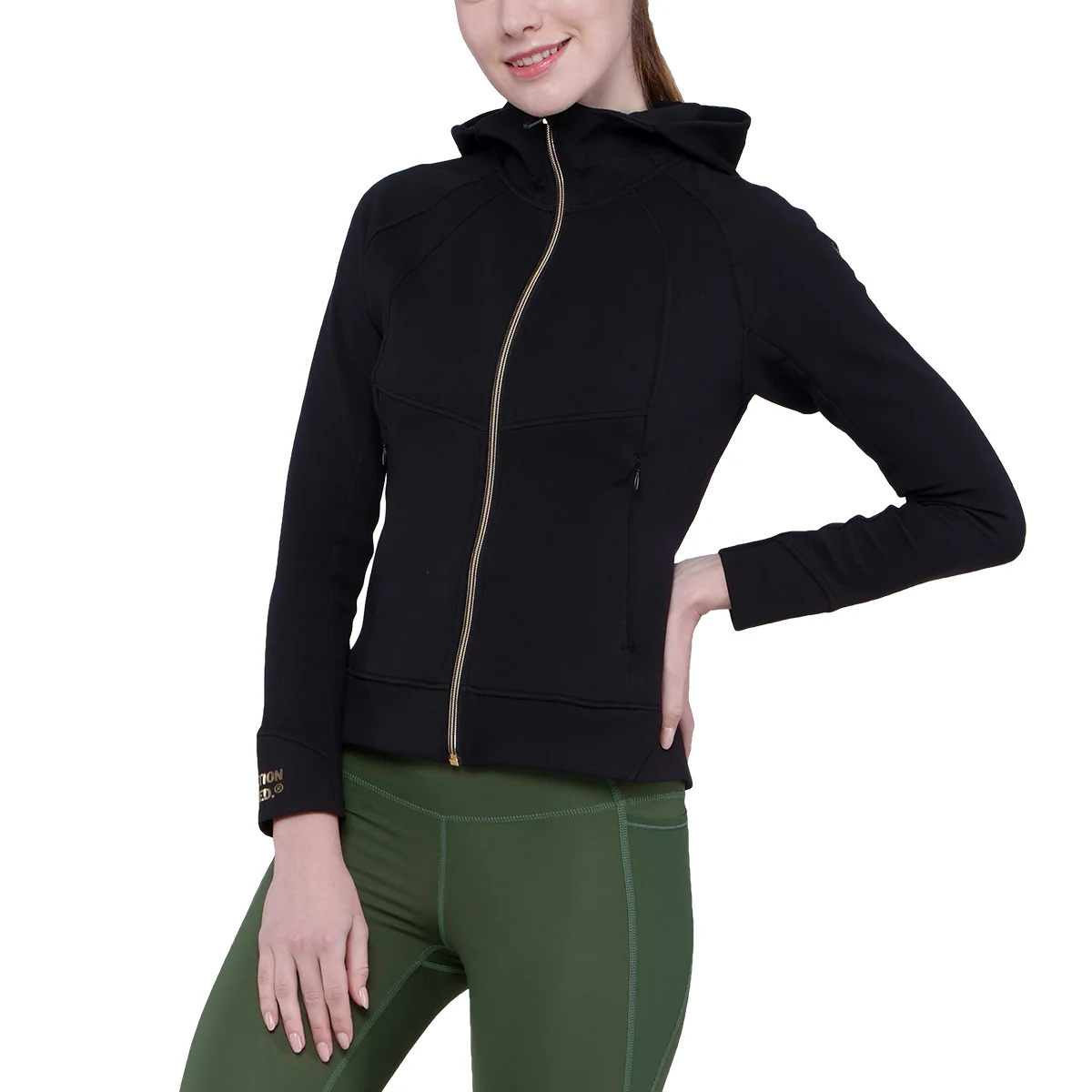 Athleisure Fancy Logo Jacket for Women - Image 2
