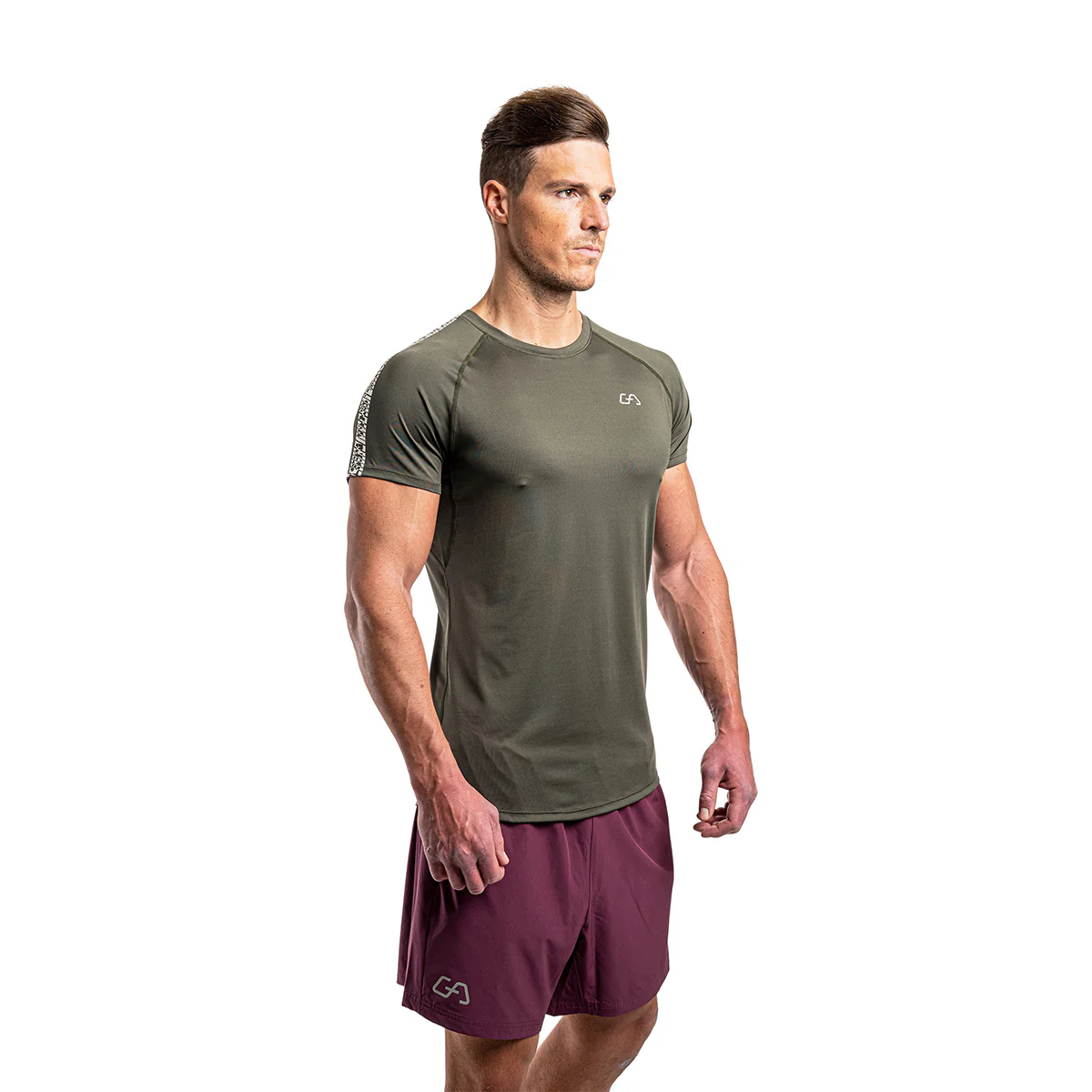 GA Tech Essential Wicking Workout Sport Shirt for Men - Image 33