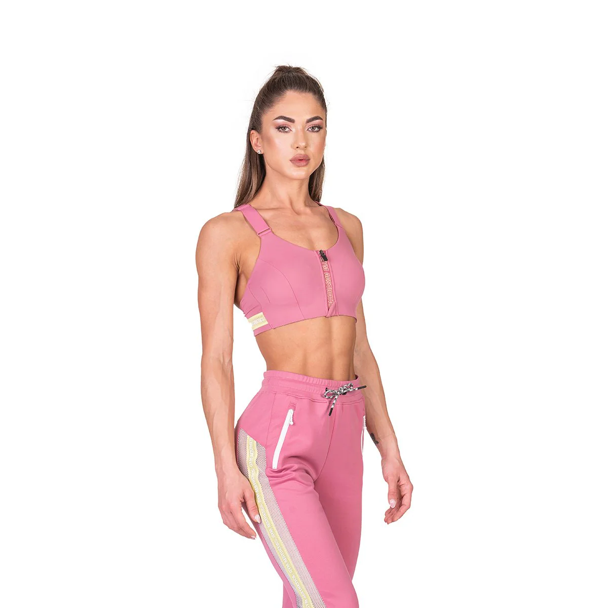 Training Zip Sports Bra for Women - Image 16