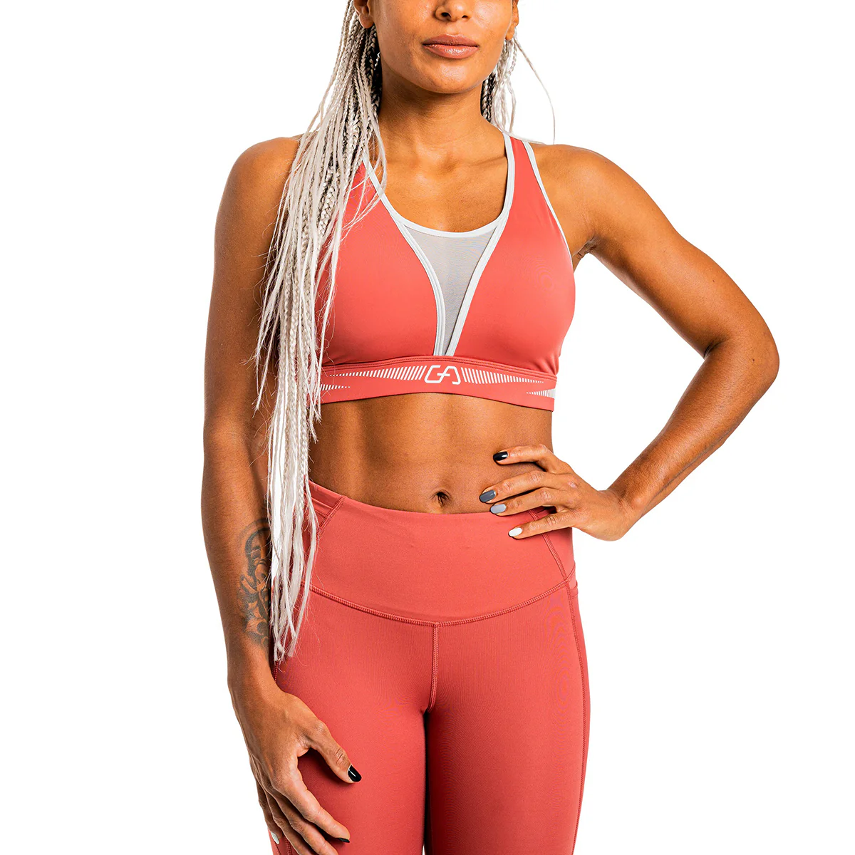 Training Mighty Tech Mesh Sports Bra for Women - Image 3