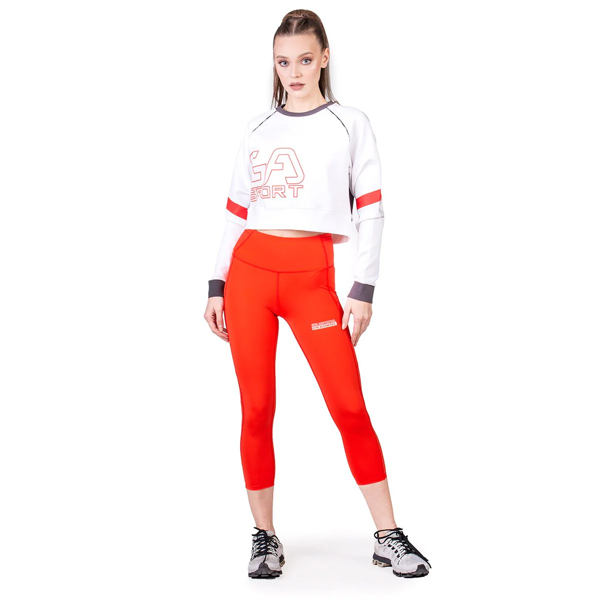 Athleisure Cropped Sweatshirt for Women - Image 11