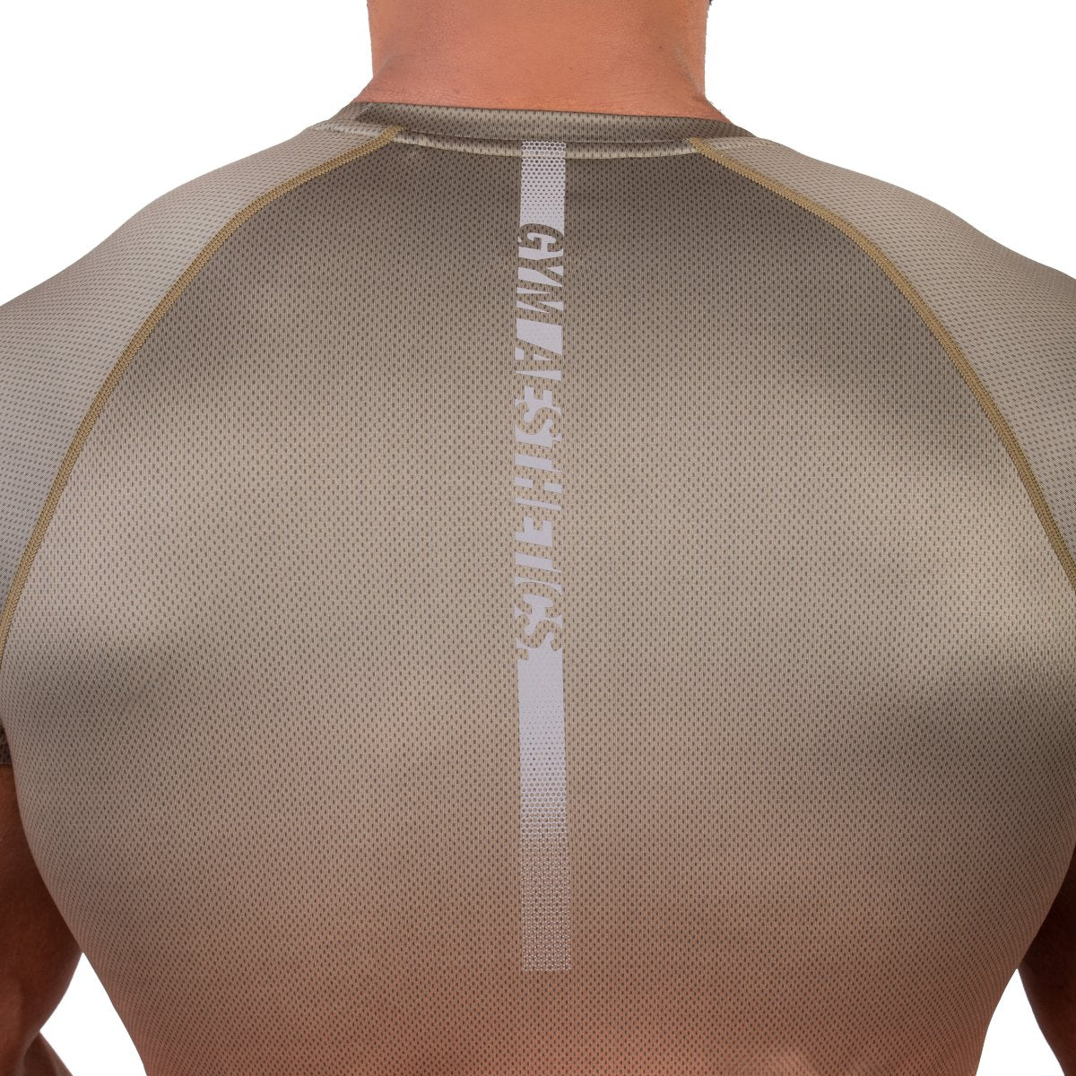 Essential gradient crew neck Sport Shirt for Men - Image 6