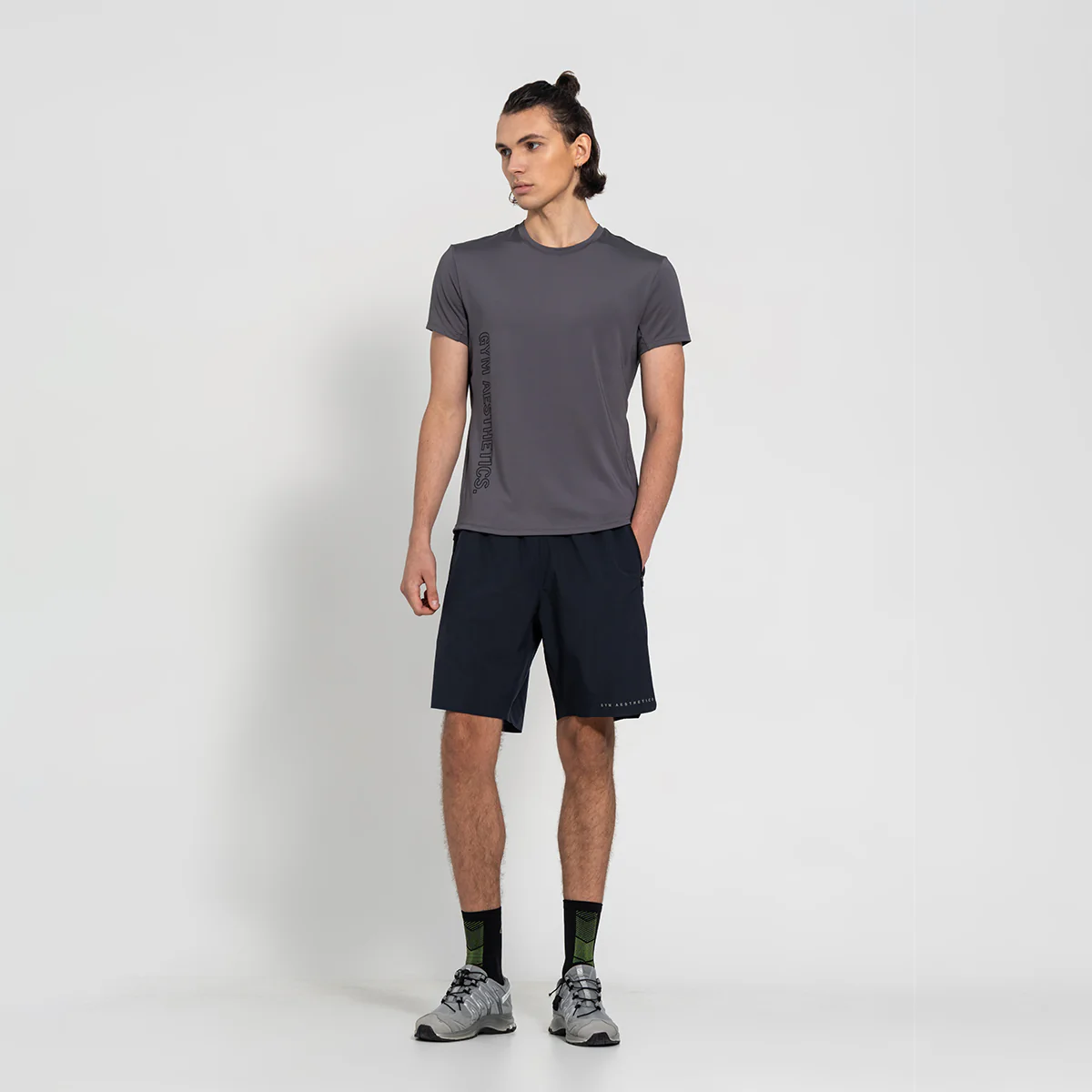 GA Tech Ergonomics Activewear Performance Breathable Mesh Blocking T Shirt for Men - Image 16