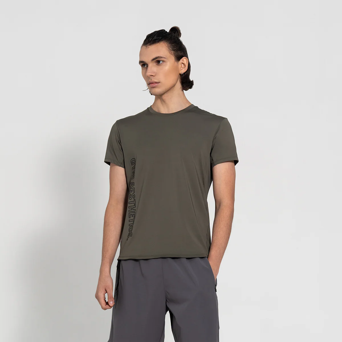 GA Tech Ergonomics Activewear Performance Breathable Mesh Blocking T Shirt for Men - Image 22