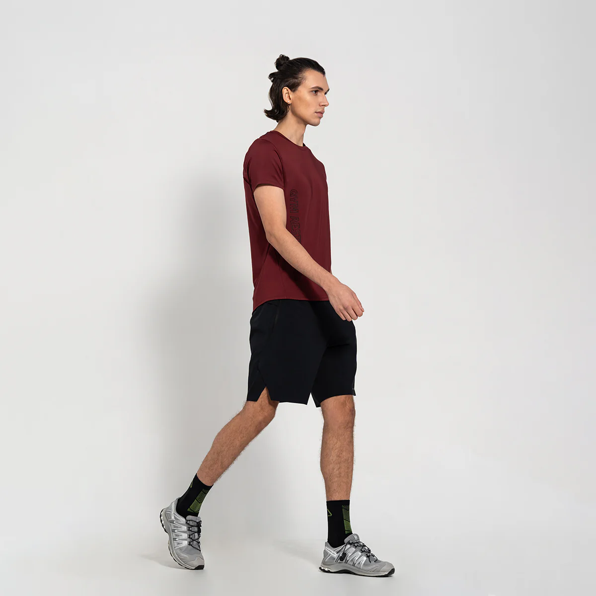 GA Tech Ergonomics Activewear Performance Breathable Mesh Blocking T Shirt for Men - Image 31