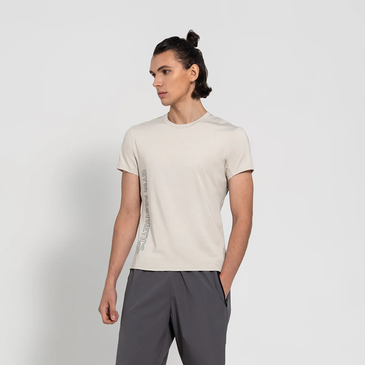 GA Tech Ergonomics Activewear Performance Breathable Mesh Blocking T Shirt for Men - Image 36