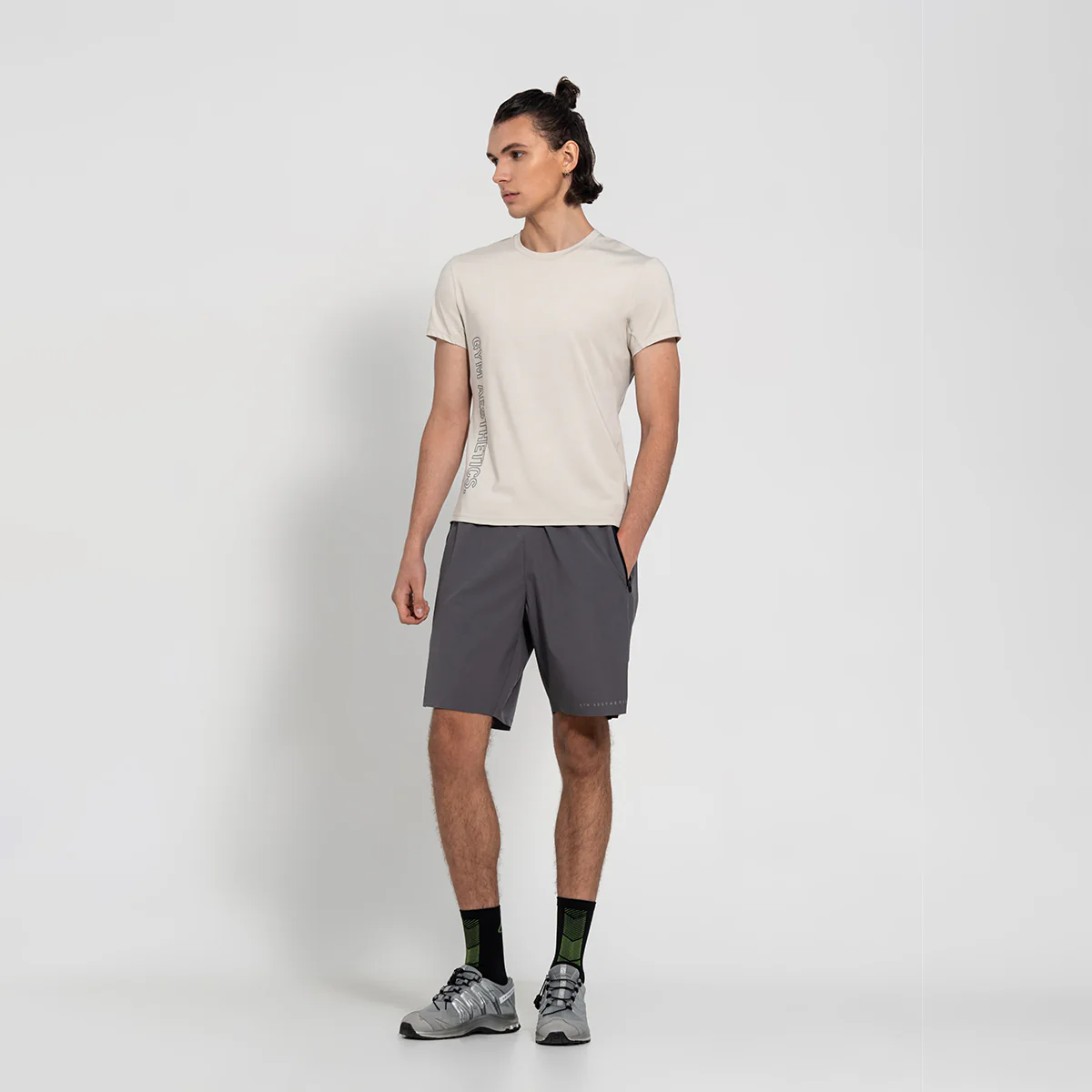 GA Tech Ergonomics Activewear Performance Breathable Mesh Blocking T Shirt for Men - Image 37