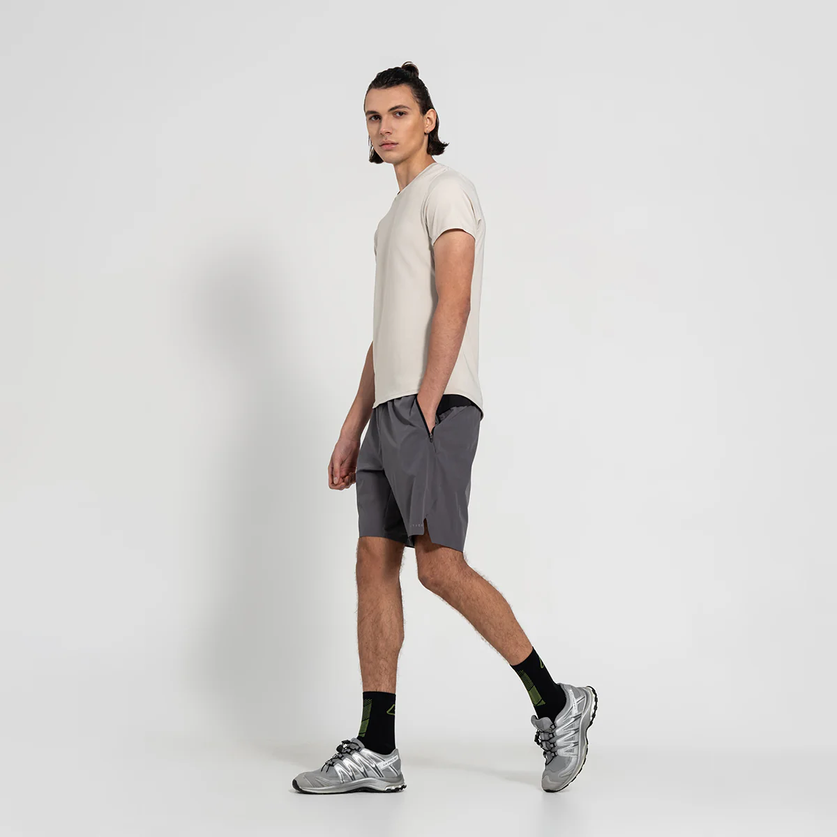 GA Tech Ergonomics Activewear Performance Breathable Mesh Blocking T Shirt for Men - Image 38