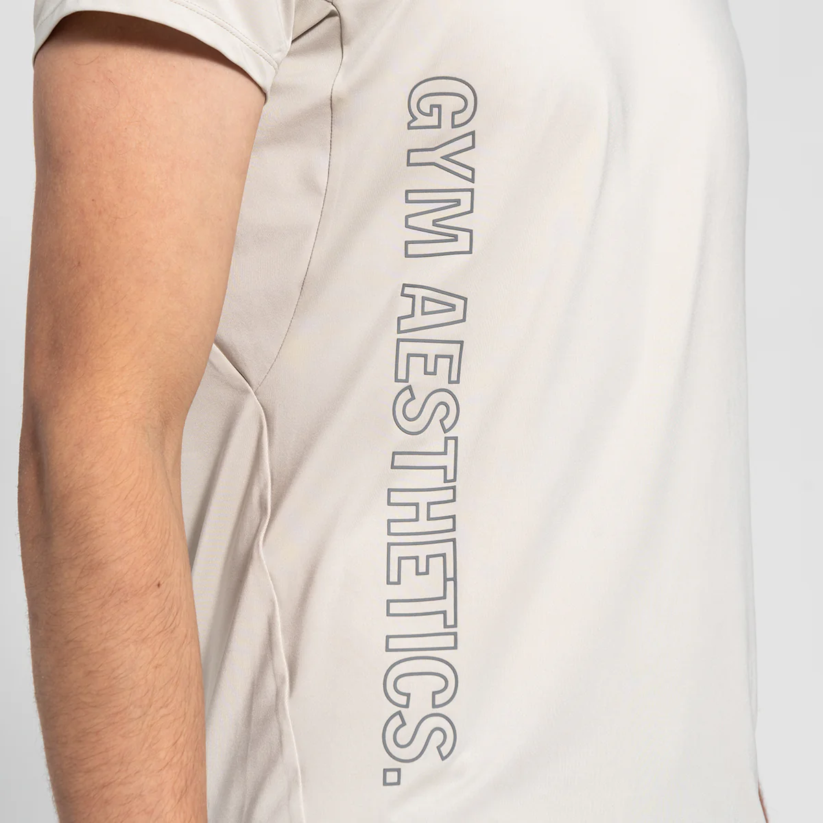 GA Tech Ergonomics Activewear Performance Breathable Mesh Blocking T Shirt for Men - Image 40
