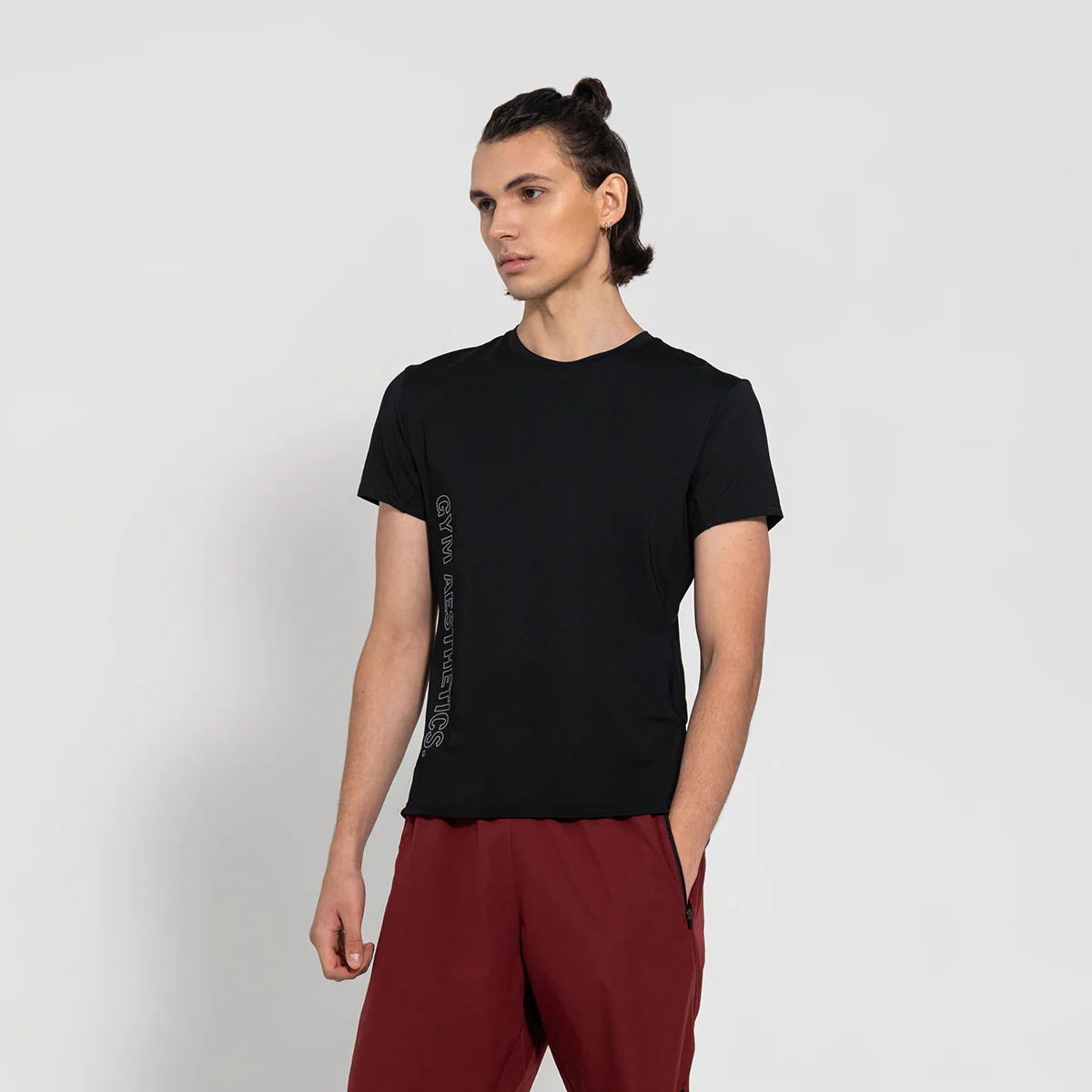 GA Tech Ergonomics Activewear Performance Breathable Mesh Blocking T Shirt for Men - Image 8