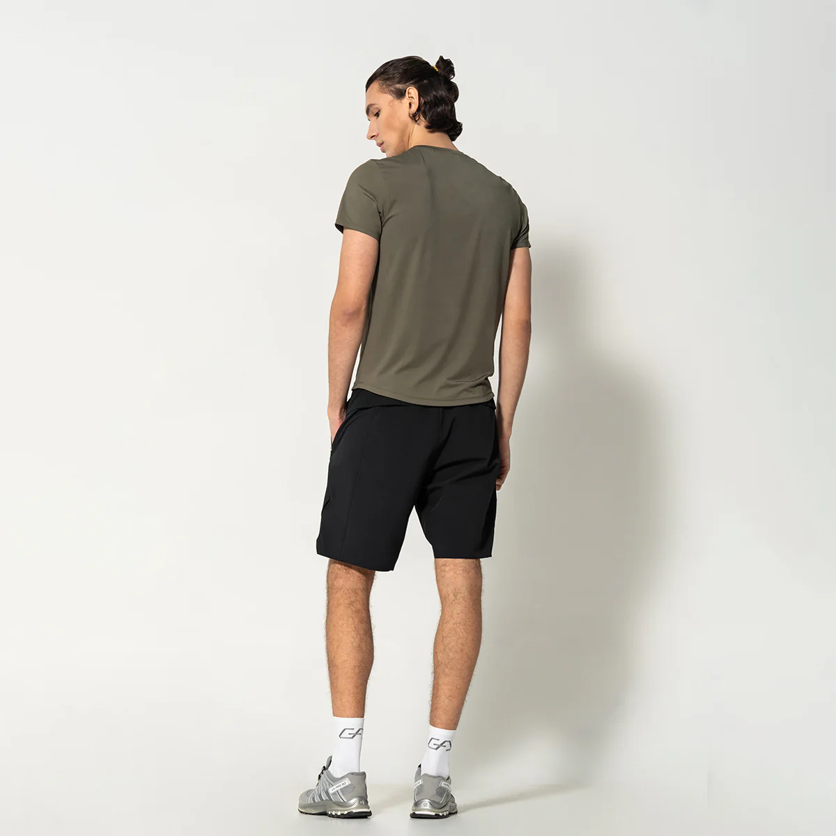 GA Tech Activewear Performance Breathable Mesh Blocking T Shirt for Men - Image 10