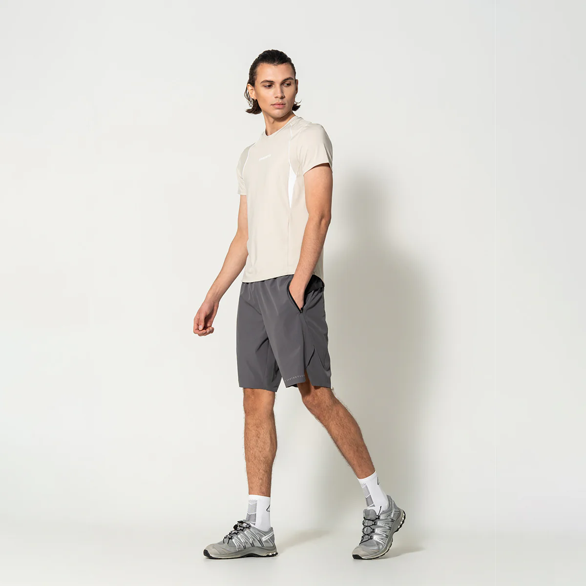 GA Tech Activewear Performance Breathable Mesh Blocking T Shirt for Men - Image 39