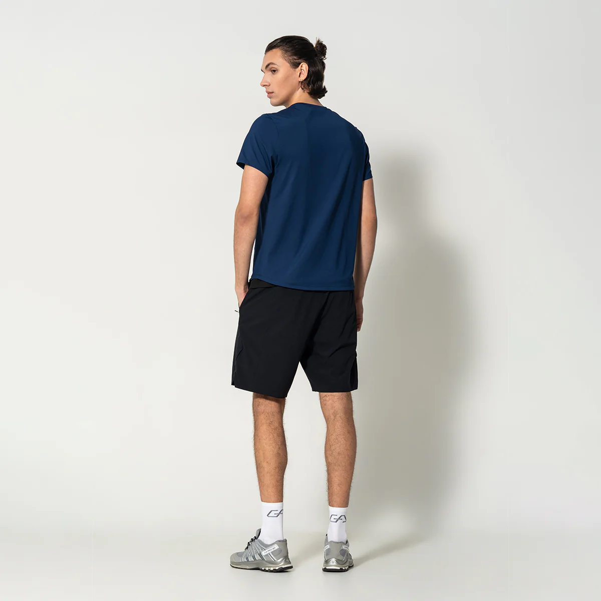 GA Tech Activewear Performance Breathable Mesh Blocking T Shirt for Men - Image 4