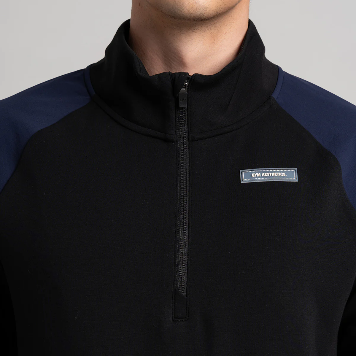 Half zip Athleisure Trendy Hoodies for Men - Image 3