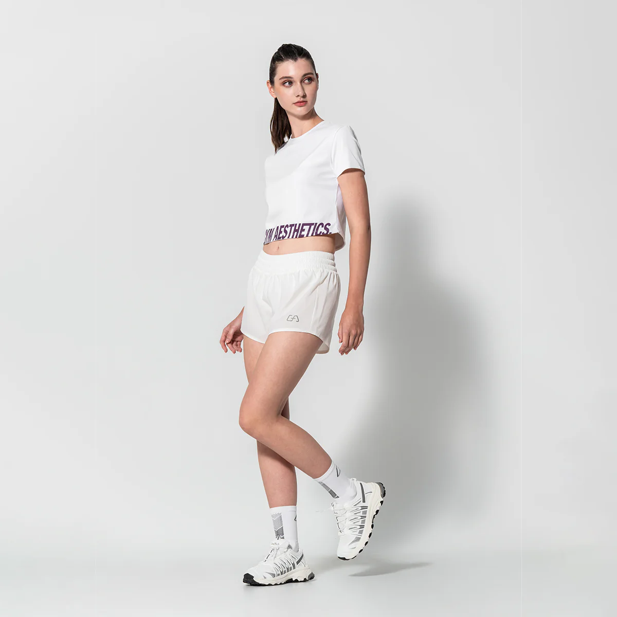 Breathable Activewear Brief-Lined 3 inch Running Shorts for Women - Image 18